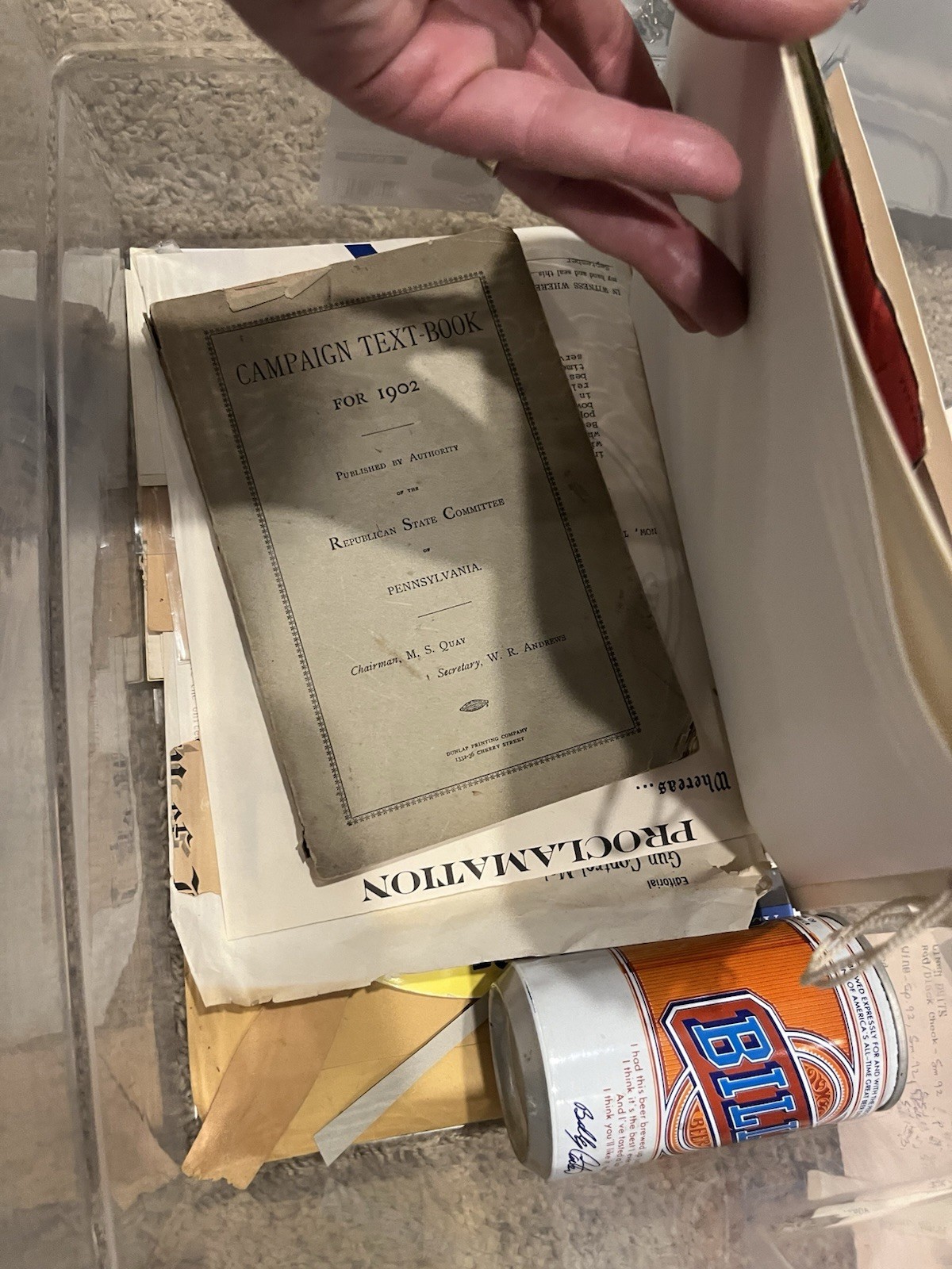 Political Ephemera Lot Paper, Pins, Collectibles, Stickers, Match By The Pound!