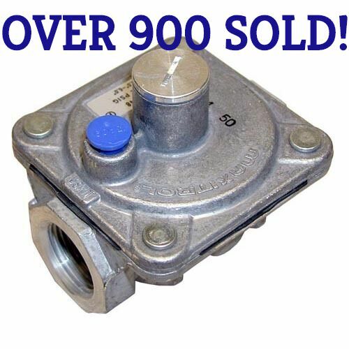 Maxitrol Pressure RV48L Regulator Natural Gas 3/4" NPT 1/2" PSI 3"-6" WC 52-1011
