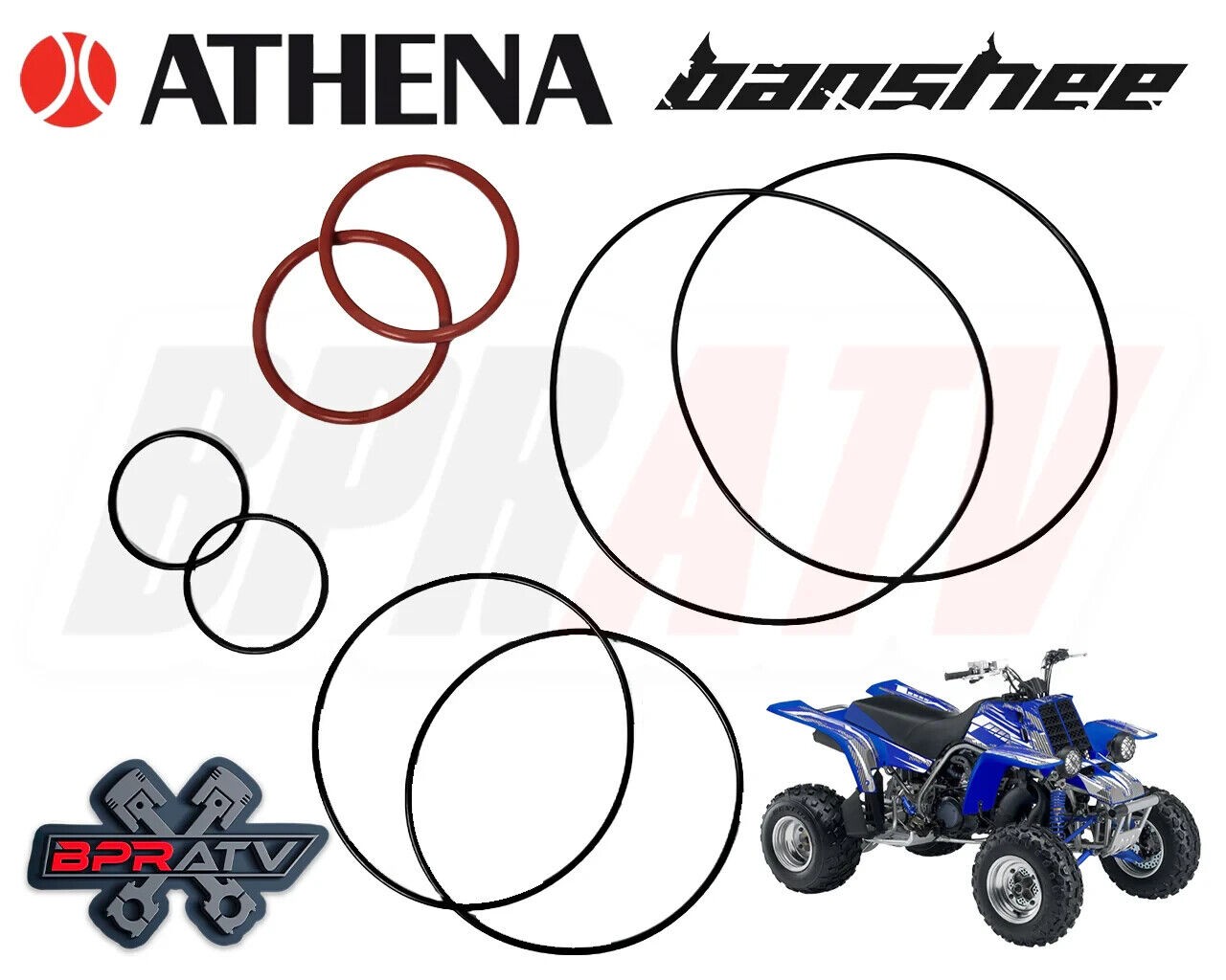 Athena Banshee Cool Head 68mm Big Bore Cylinders Domes Orings O-rings O-ring Kit