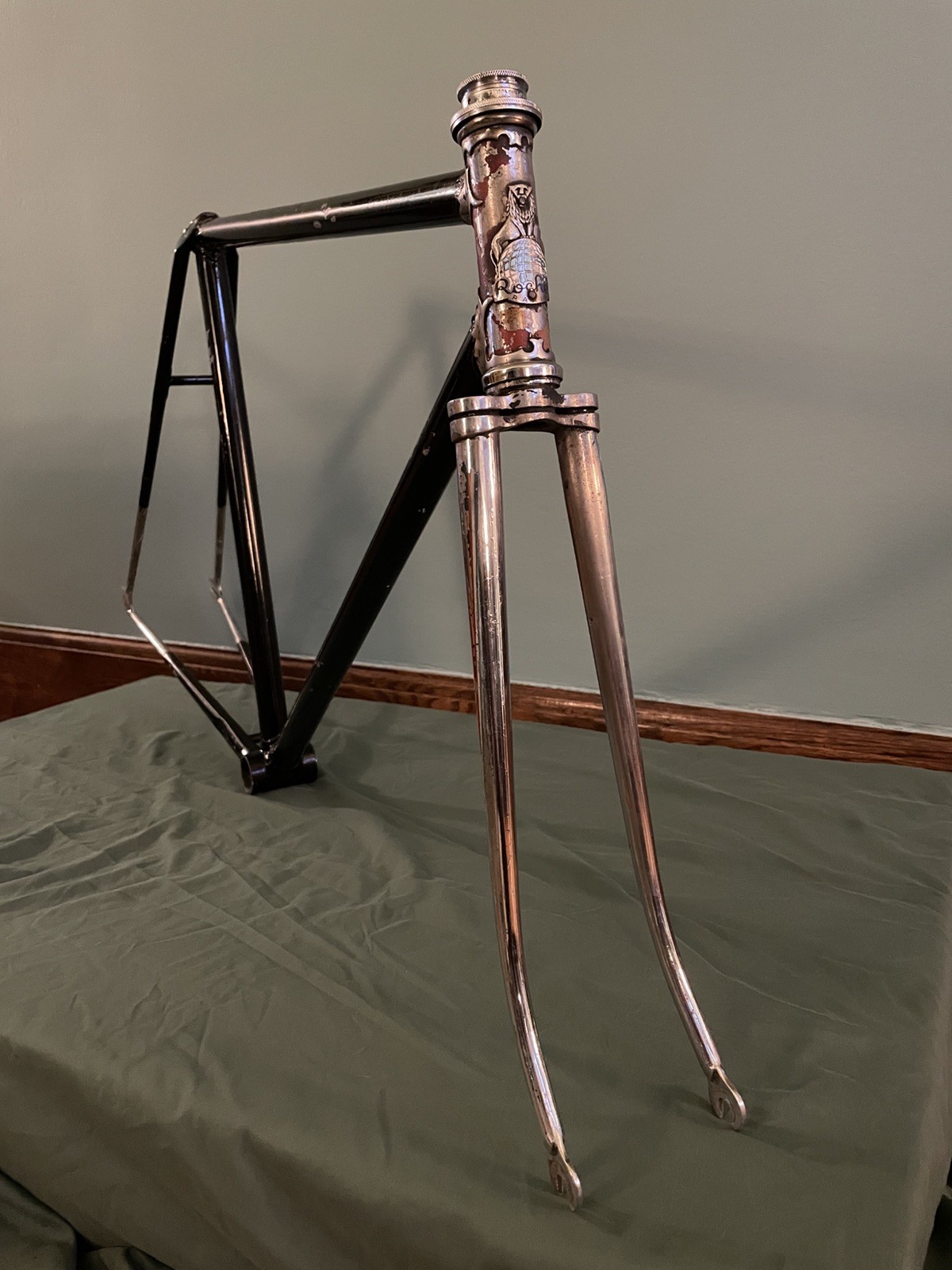 1960 Vintage Rochet Super Special Track Bike 55cm (22”) Made In France **RARE**