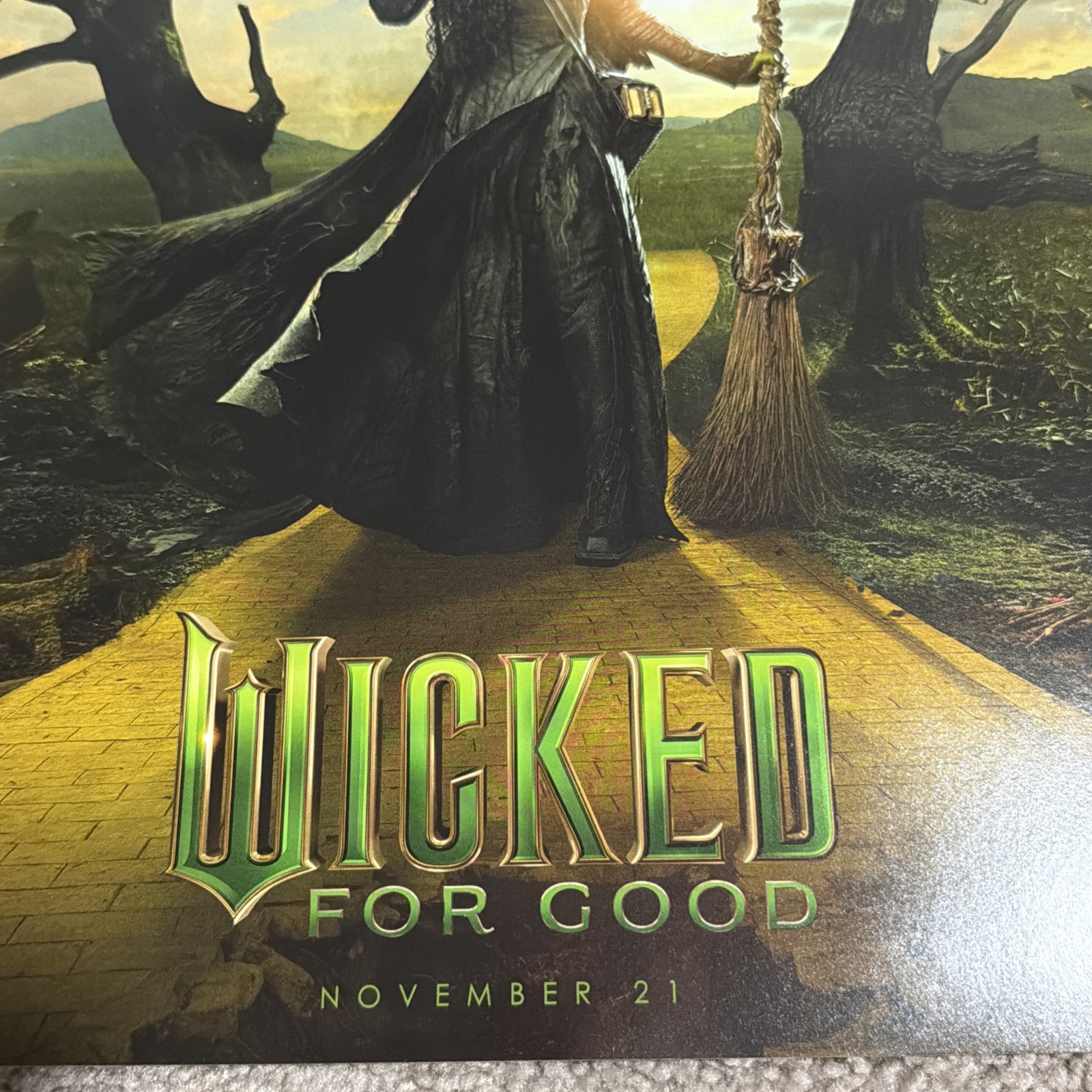 Wicked & Wicked For Good Movie Glinda Regal Exclusive 12x18 Poster Print #983