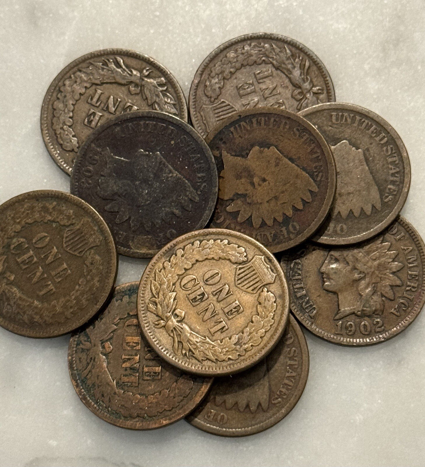 [Lot of 10 Coins] Indian Head Cent - Choose how many!