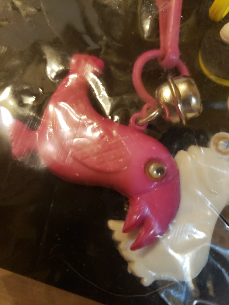 VTG 1980s Clip On Bell Charms /Chains &1 Snap On Bracelet