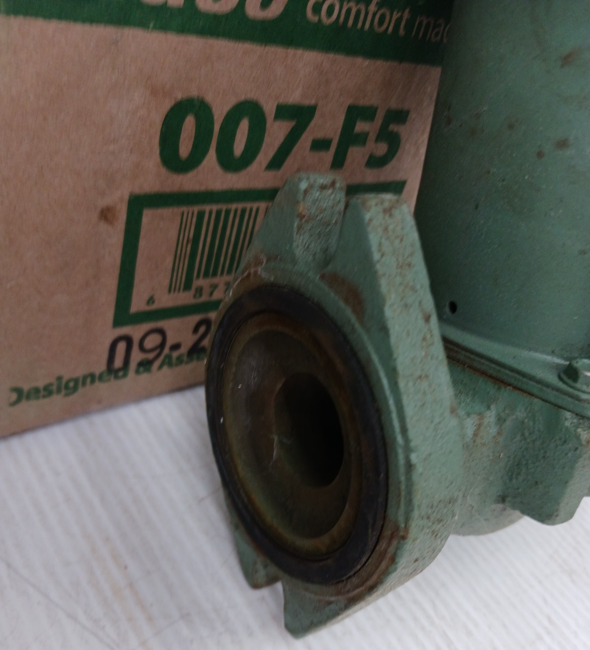 Taco 007-F5 1/25 Hp 115V 1-Phase Flange Connection Hydronic Circulating Pump