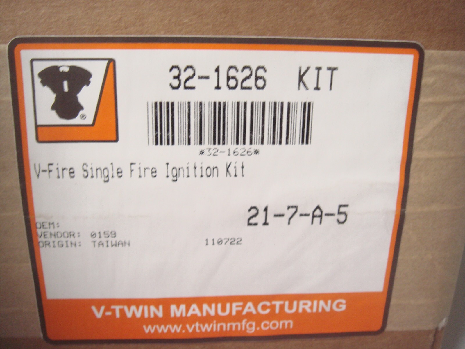 Harley Single Fire Ignition Coil Kit FXR FXST FXD EVO BT XL FL V-Twin 32-1626 X7