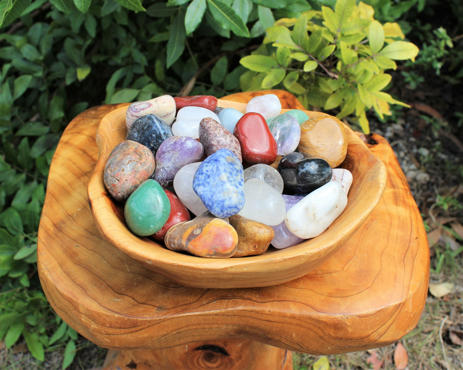 Assorted Mix Tumbled Stones: SMALL, MEDIUM or LARGE Sizes Wholesale Bulk Lots
