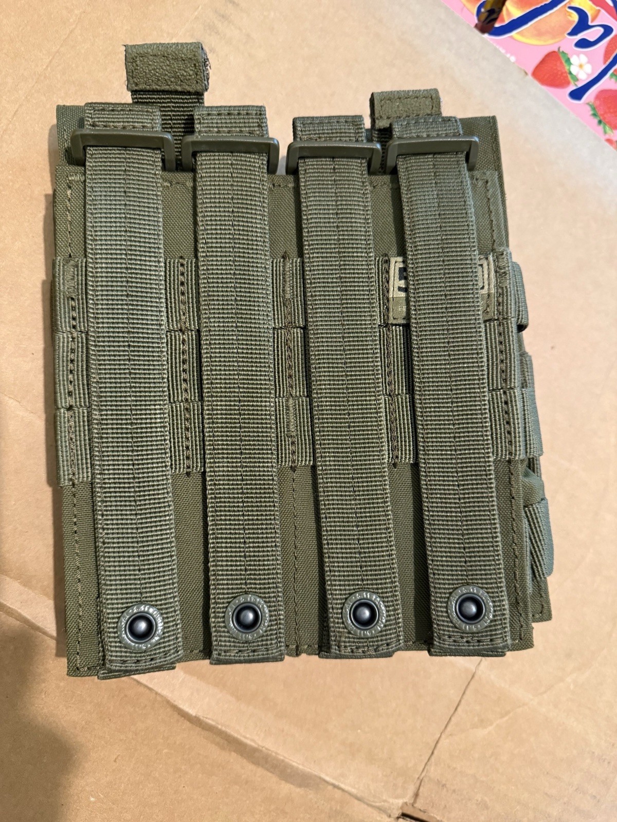 511 Tactical Double Mag Pouch 2.23/5.56 With Double Pistol Mag Pouch