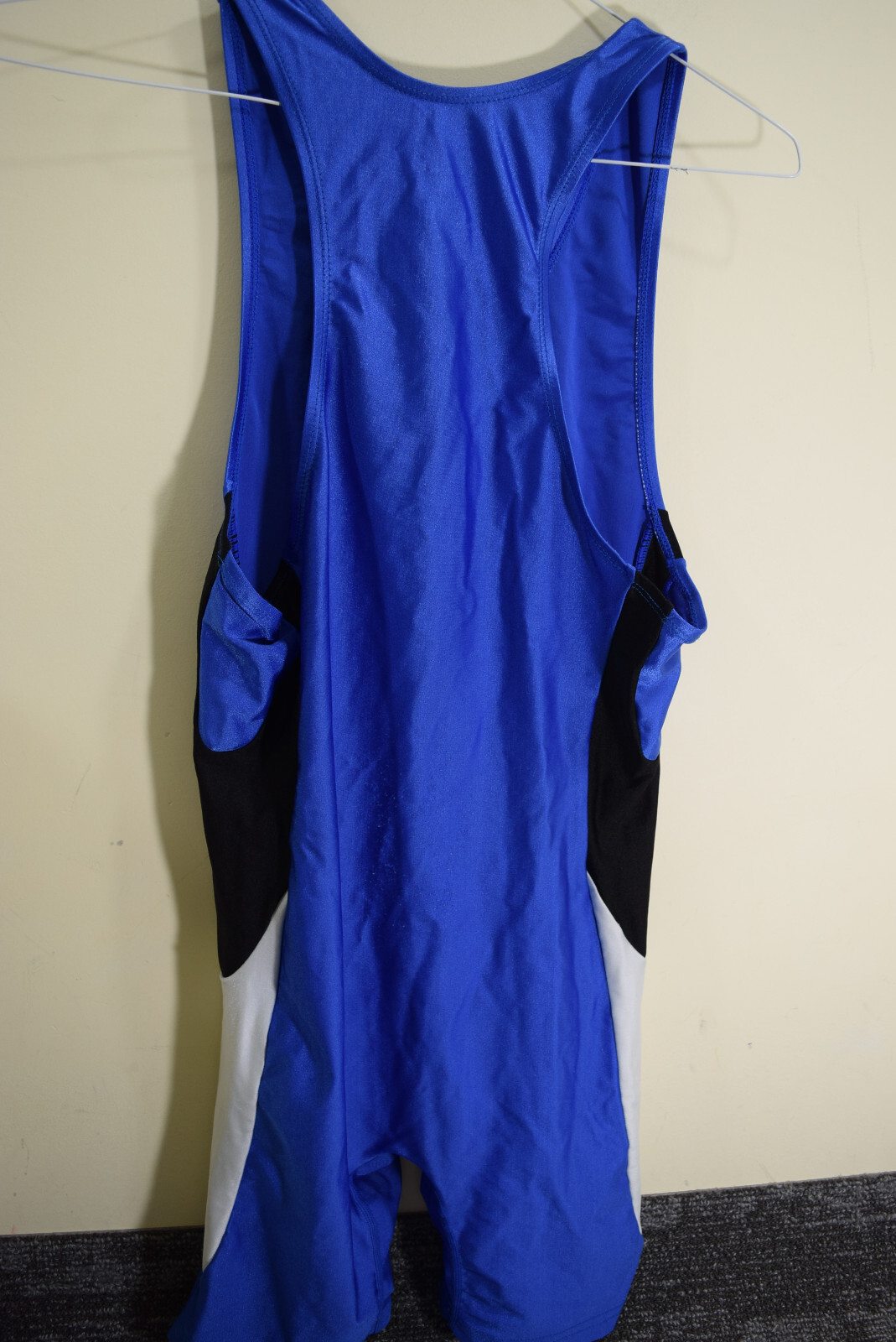 Christopher Newport University TEAM ISSUED CNU Wrestling Singlet MENS M Blue