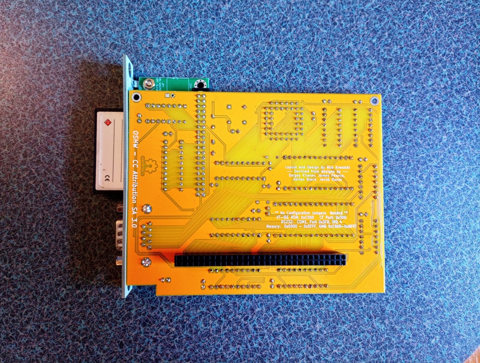 Tandy 1000 RAM + Serial + XTIDE EX HX 3-in-1 Adapter NEW! Upgrade