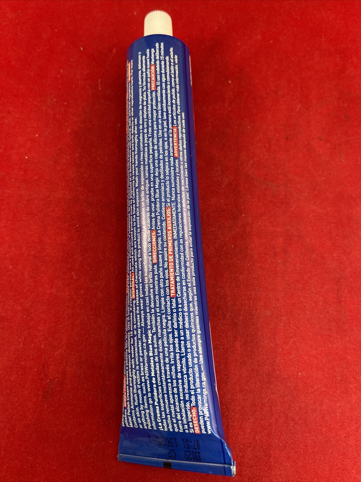 Blue Magic Metal Polishing Cream 100 grams 3.5 oz