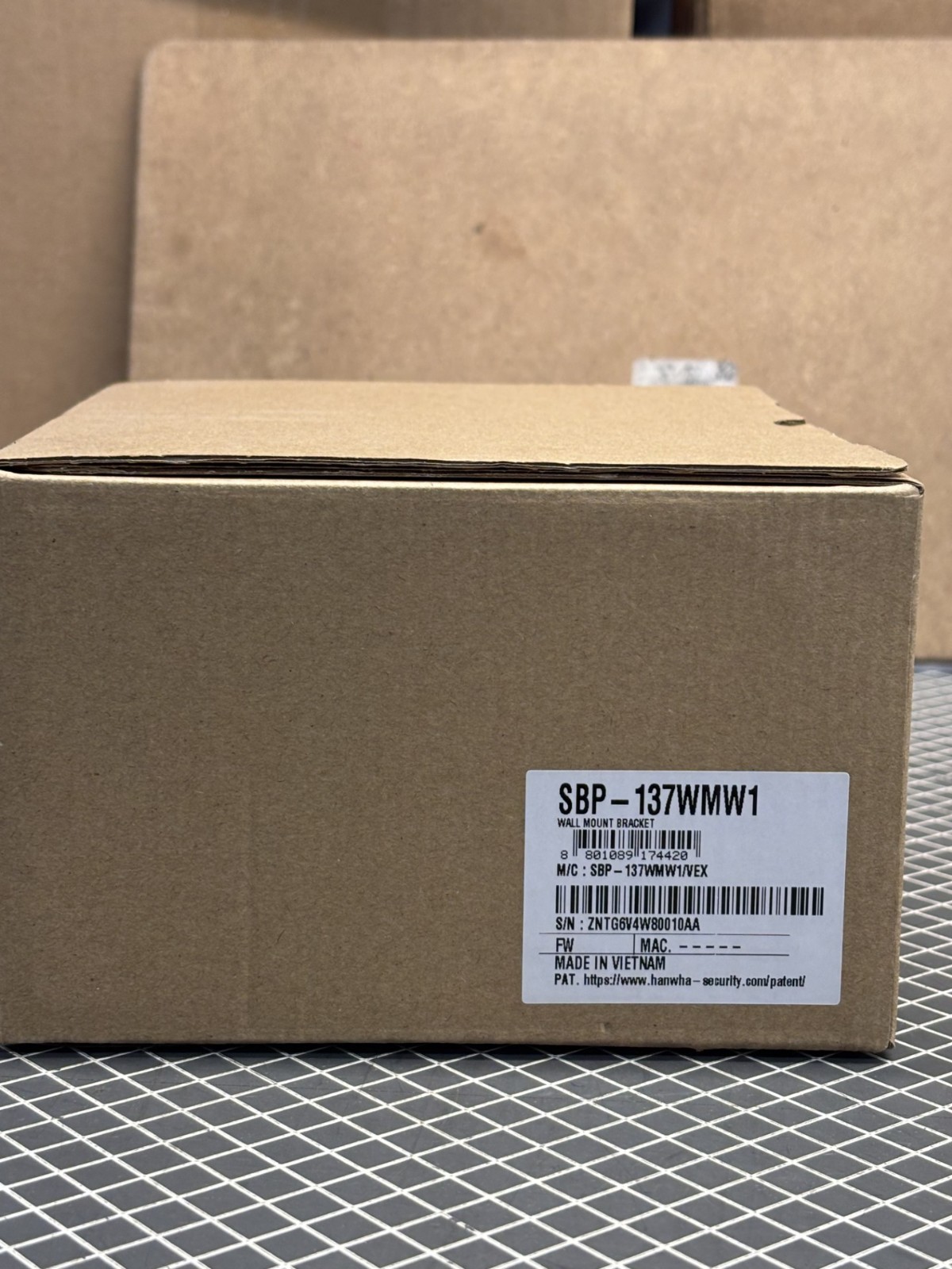 Hanwha SBP-137WMW1 New In Box