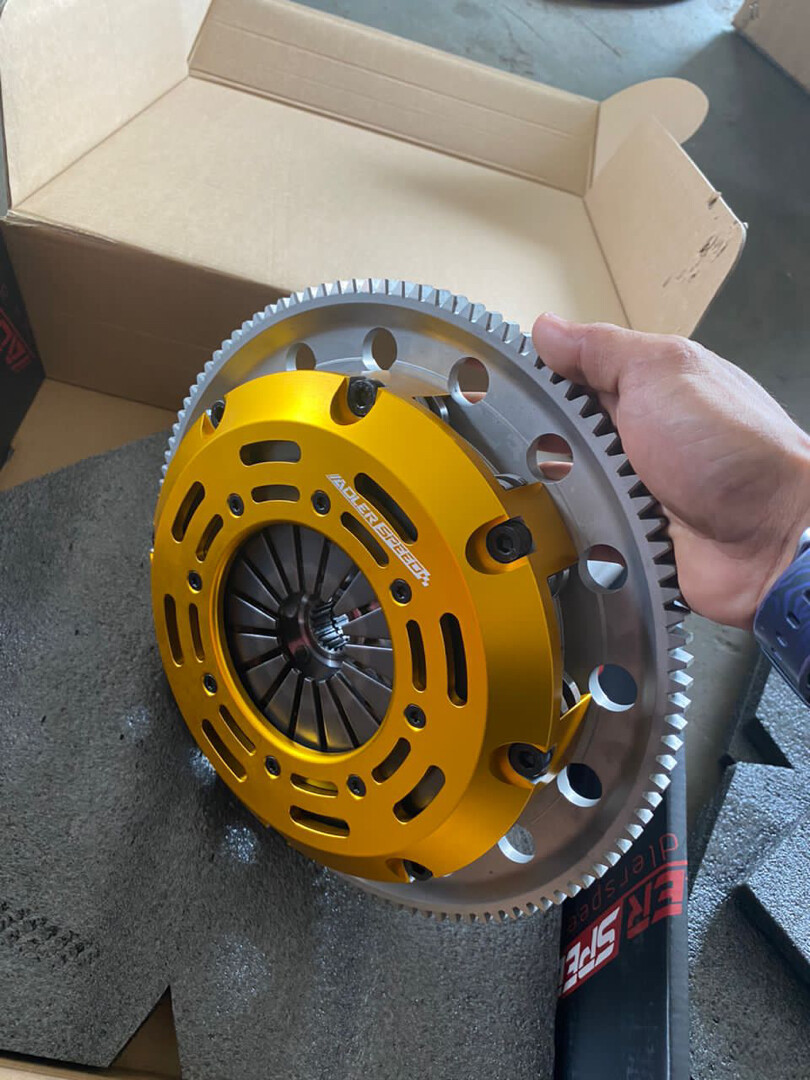 ADLERSPEED Racing Clutch Twin Disc Kit For 92-05 HONDA CIVIC D15 D16 D17 Medium