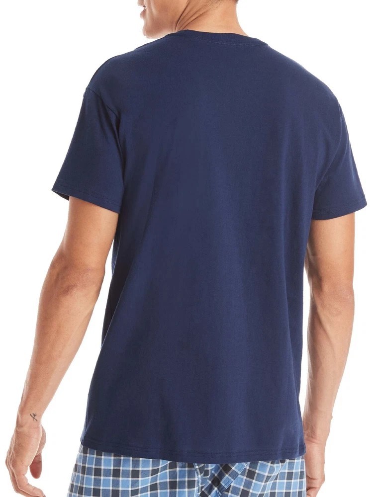 Hanes 6-Pack Pocket Tee Men's T-Shirt Soft and Breathable Assorted