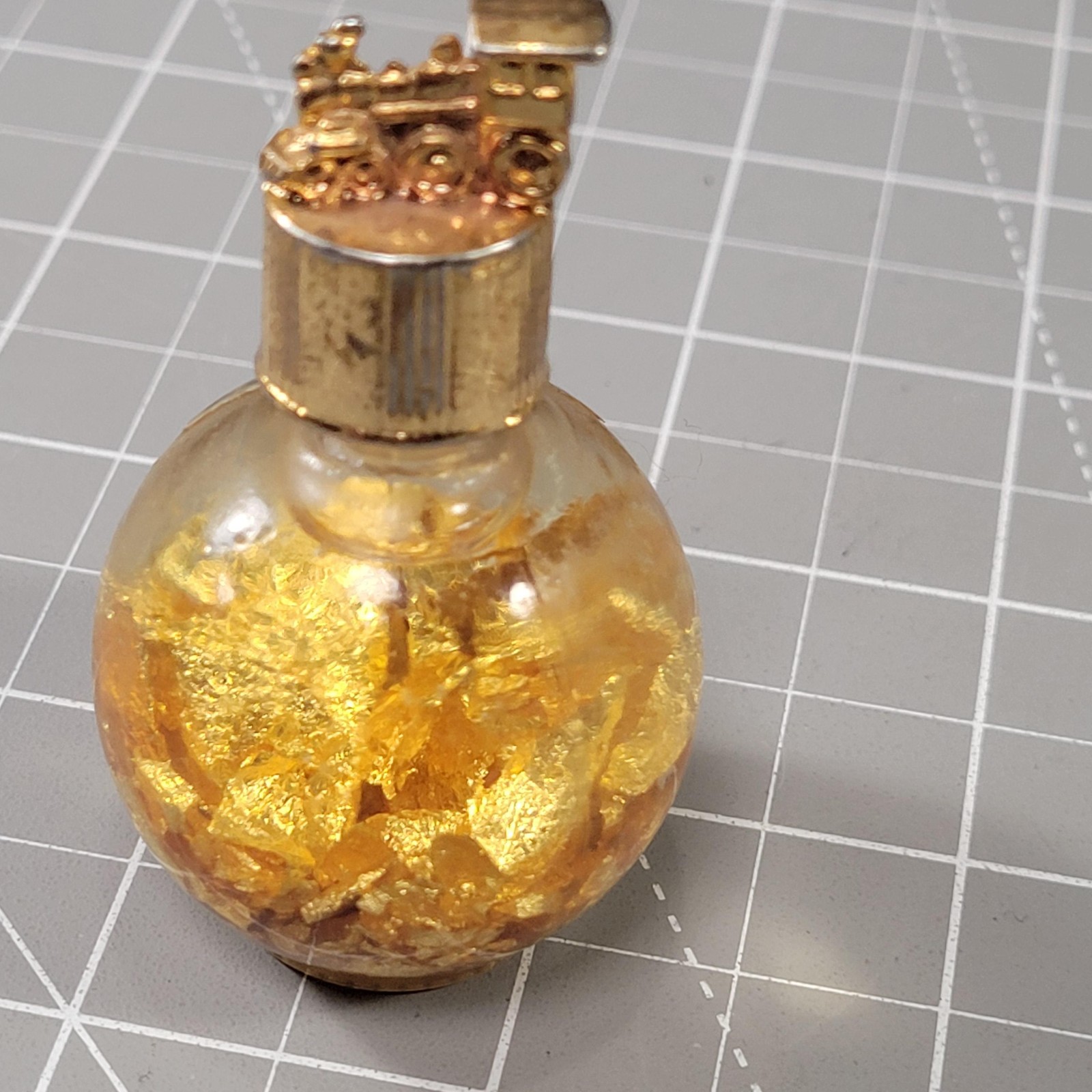 Gold Flake Nuggets California Placer Vials Old Sacramento CA Souvenir Lot 3