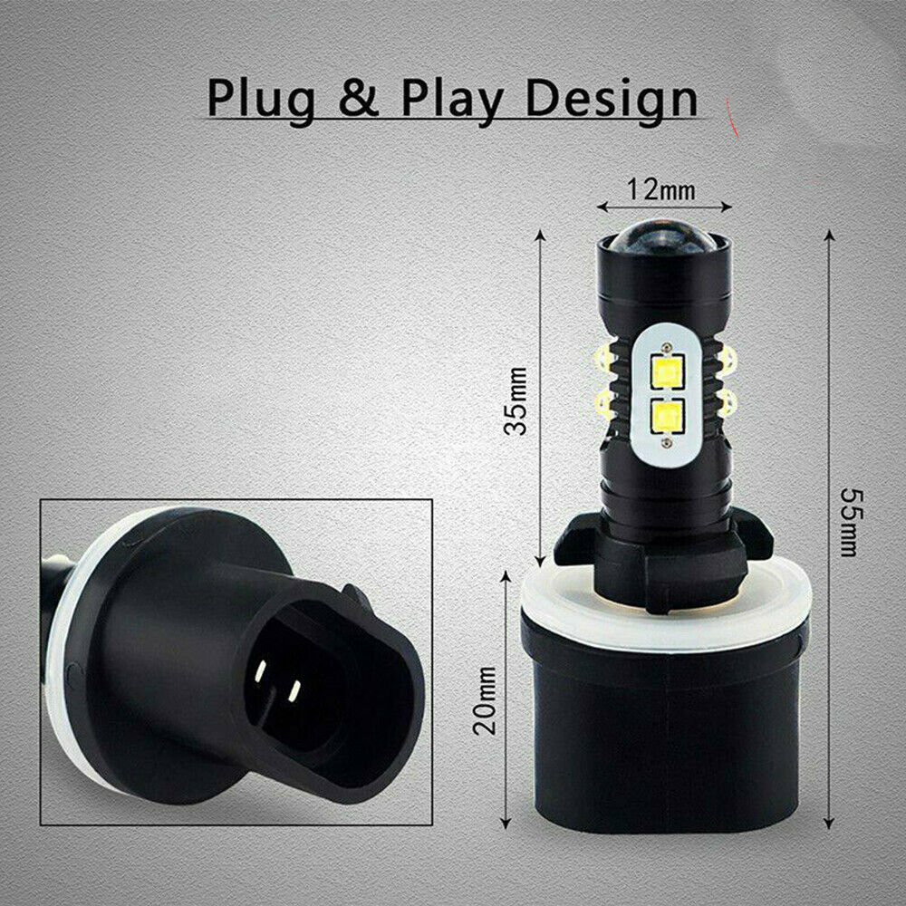 4x LED Headlights Combo Bulbs For Arctic Cat 0609-252 0609-251 High Low Beam Kit