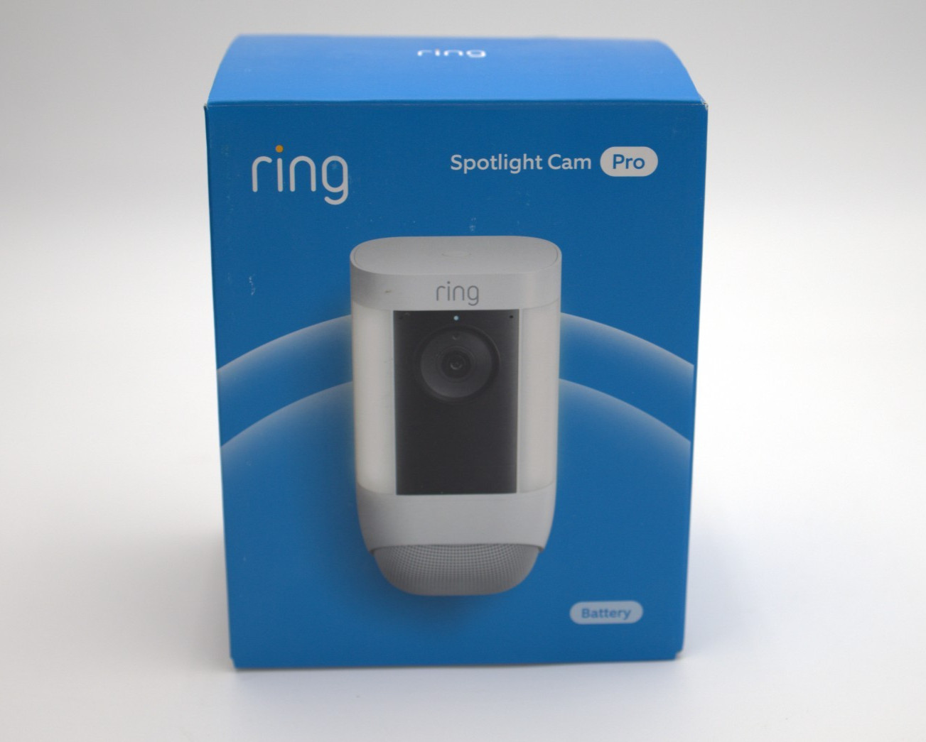 Ring Spotlight Cam Pro (Battery, 2025 Model) 3D Motion , Two-Way Audio BRAND NEW