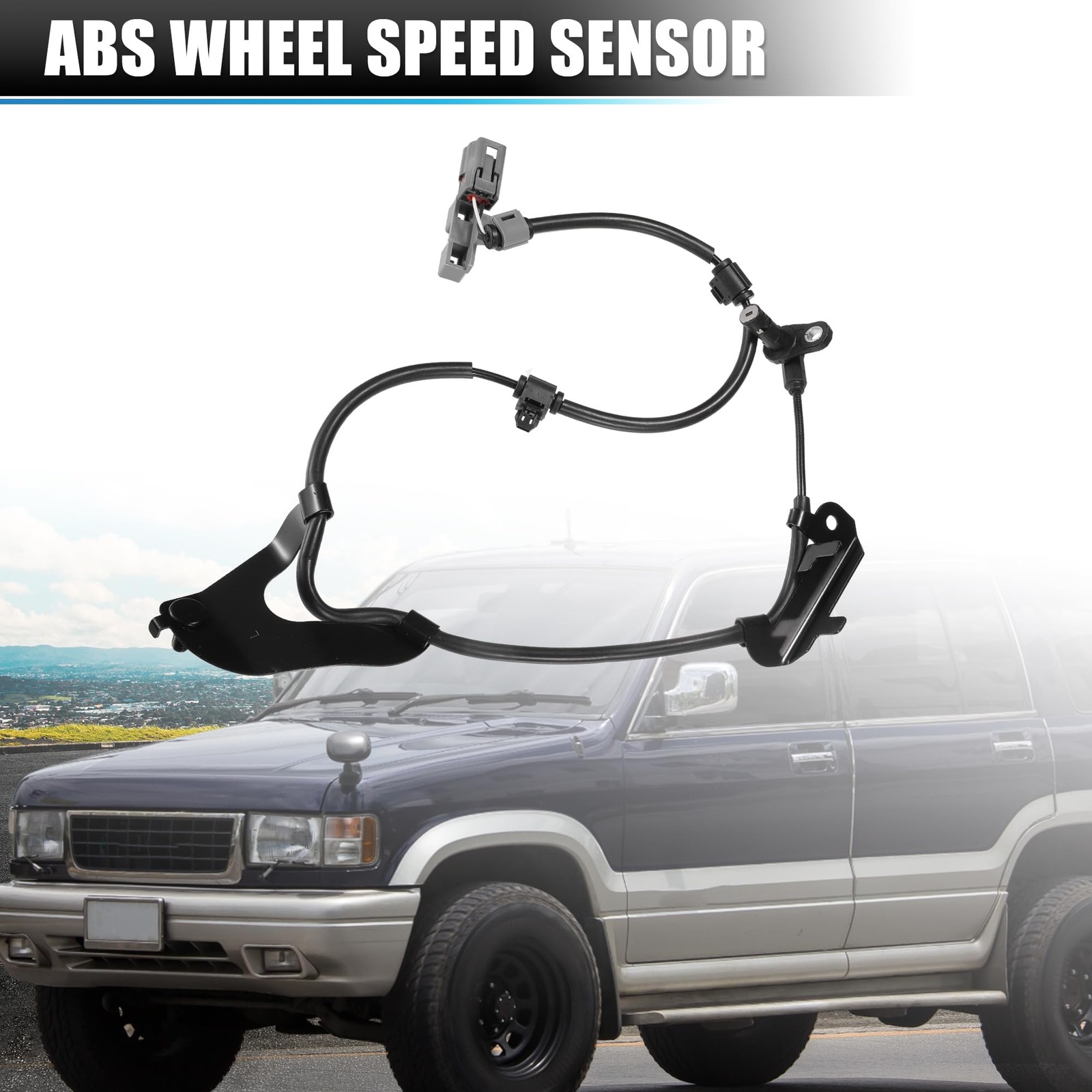 Front Left Side ABS Wheel Speed Sensor ABS Sensor for Isuzu D-Max 2012-2021 3...