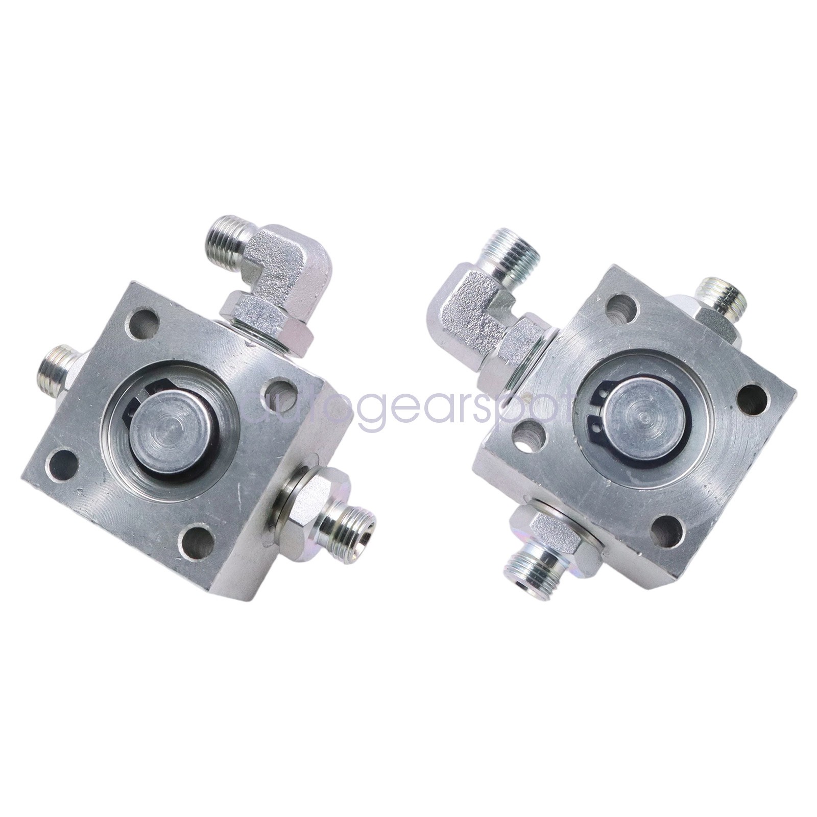 2 Three Way Diverter Valves For 1-2 ton Chinese Mini Excavator w/ Quick Connects