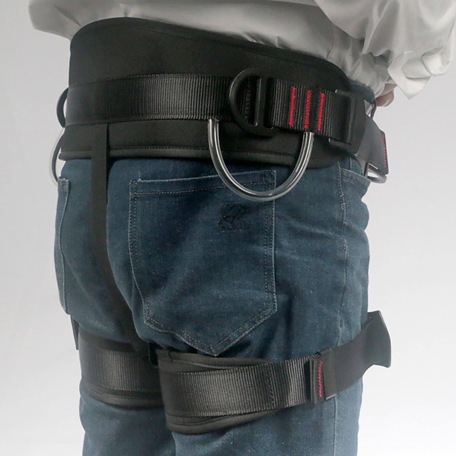 Adjustable Half Body Safety Belt for Rock Climbing Fire Rescuing Caving