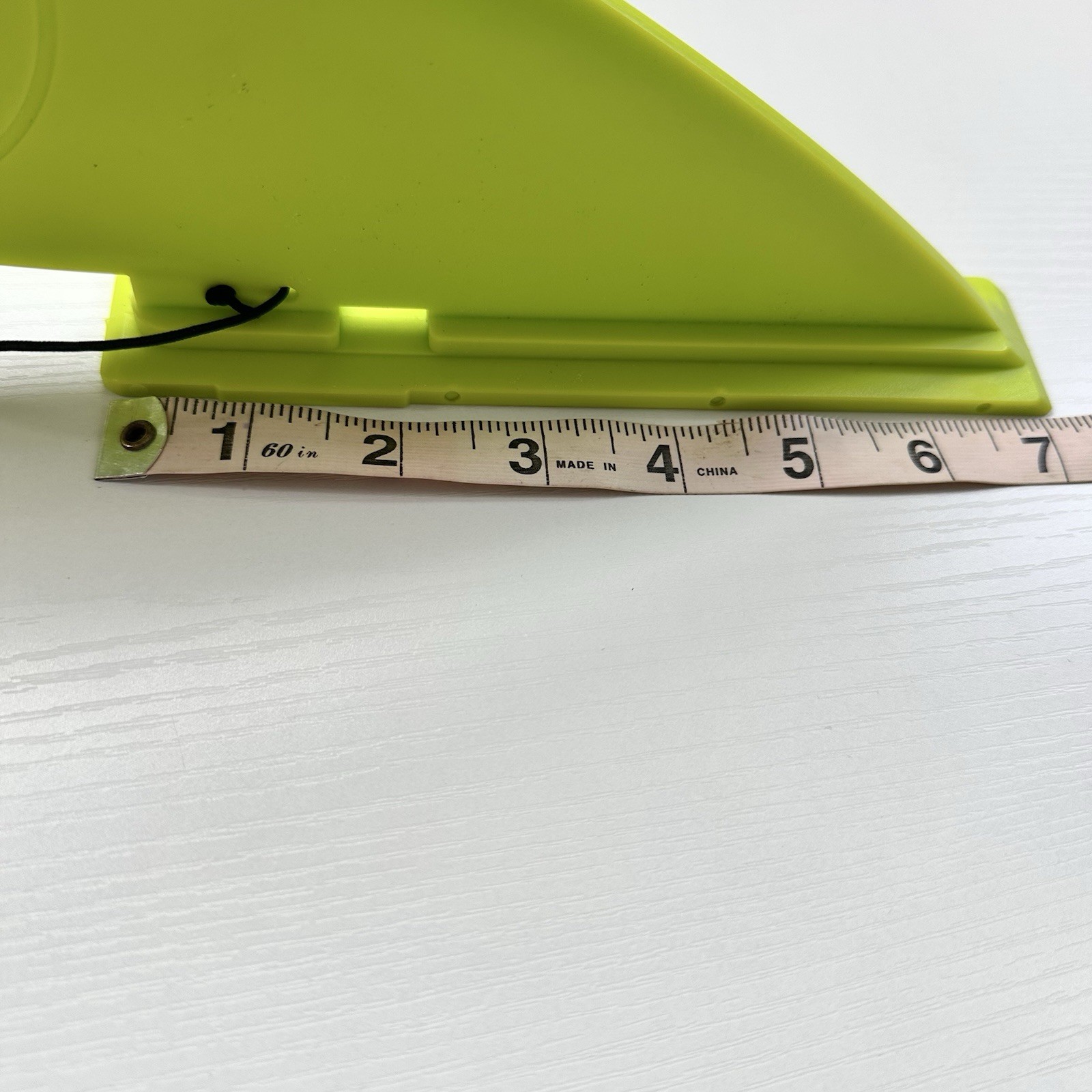 Body Glove Neon Yellow-Green Removable Center Fin for Inflatable SUP Paddleboard