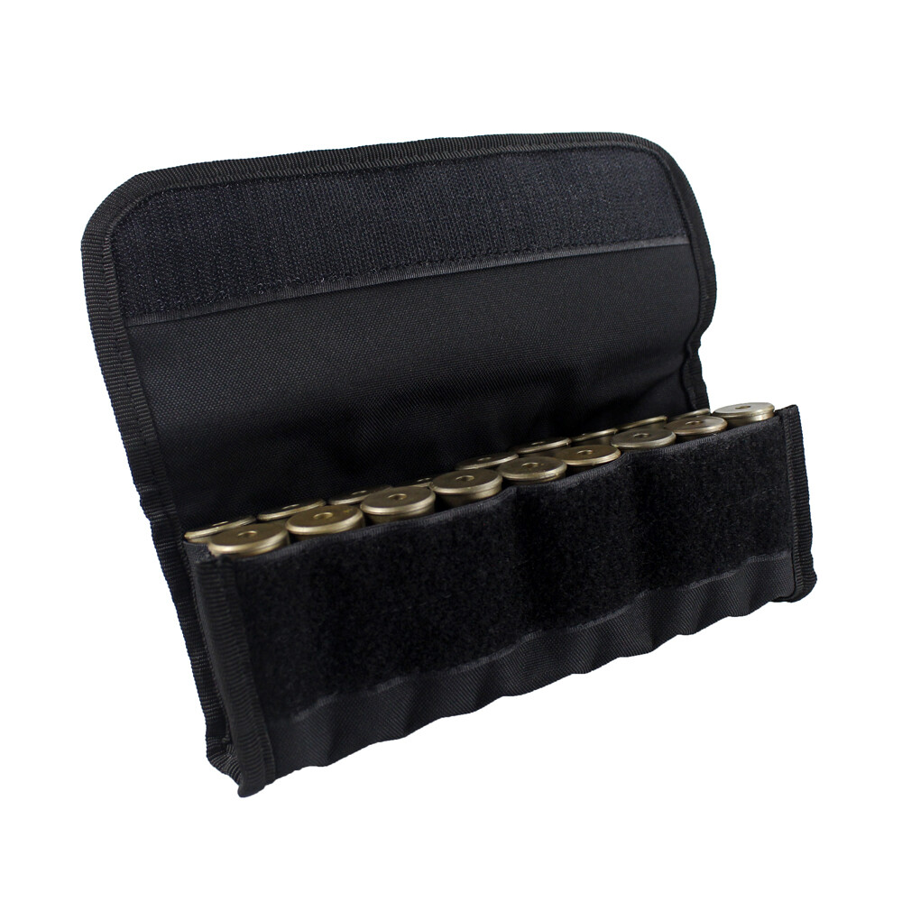 Tactical 18 Rounds Shotgun Shell Bandoliers Holder for 12/20 GA Molle Ammo Pouch
