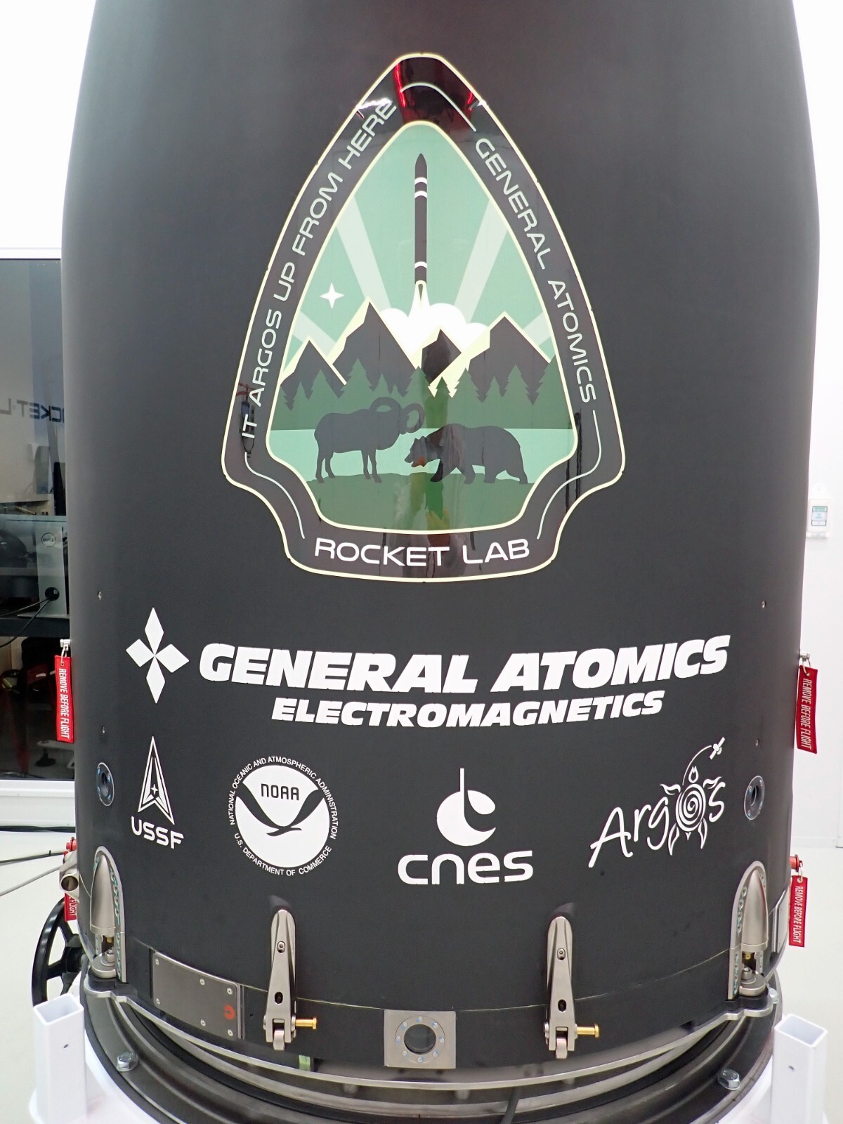 ROCKET LAB 31- It Argos Up From Here -GENERAL ATOMICS-Mission SPACE Launch PATCH
