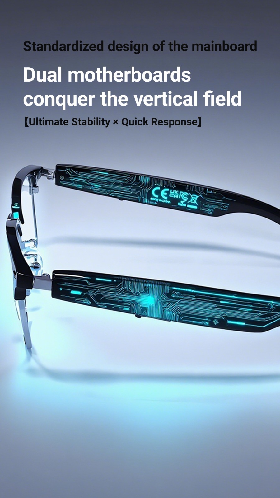 Smart Glasses AI Bluetooth Call Glasses Audio Translation for Men and Women Work