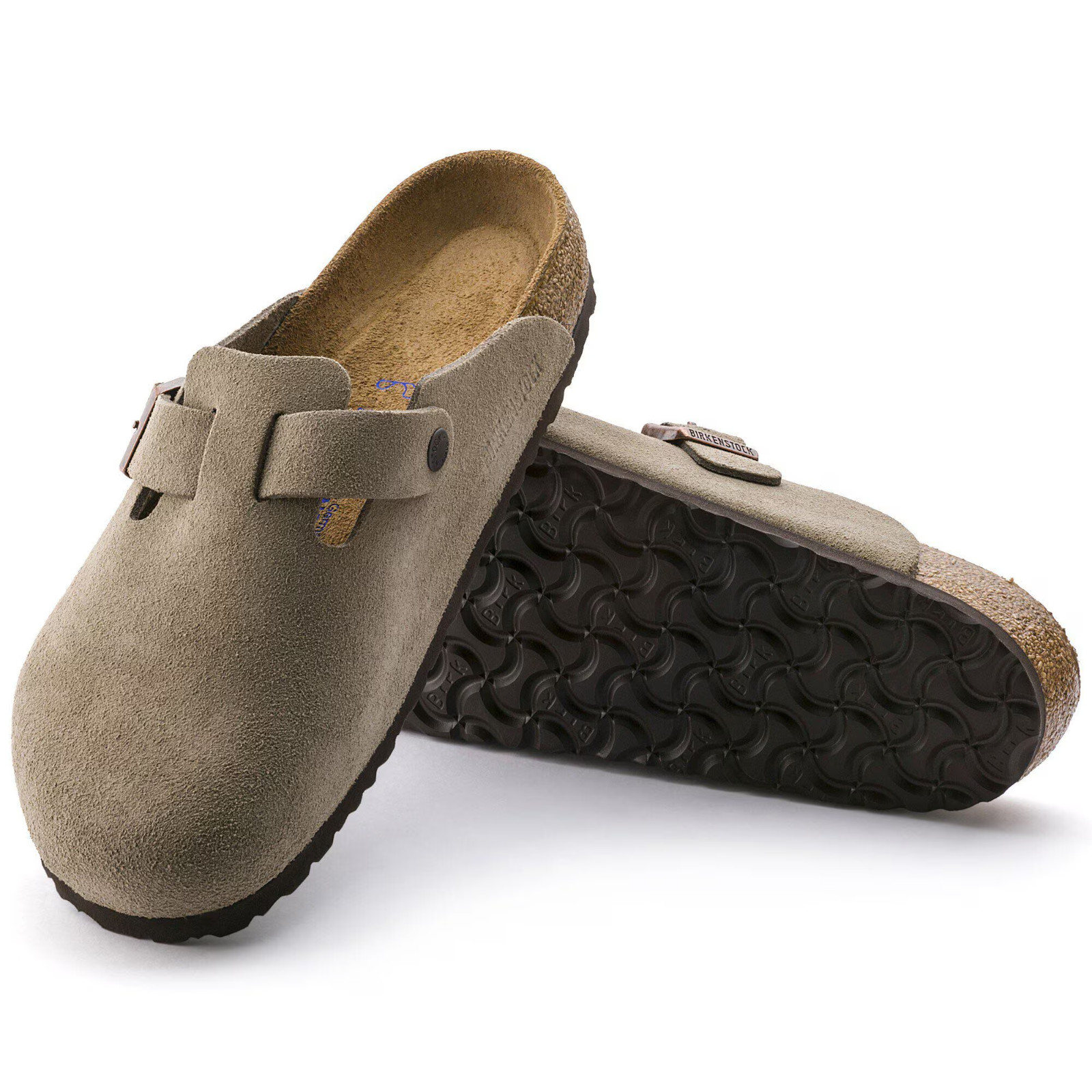 New Birkenstock Boston Suede Leather Casual Shoes Clogs Slippers - Unisex Adults