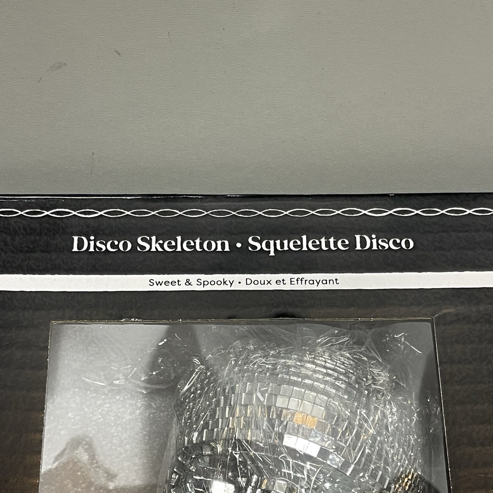 Ashland Disco Skeleton 3ft. Halloween Decor Brand New In Box SEALED!