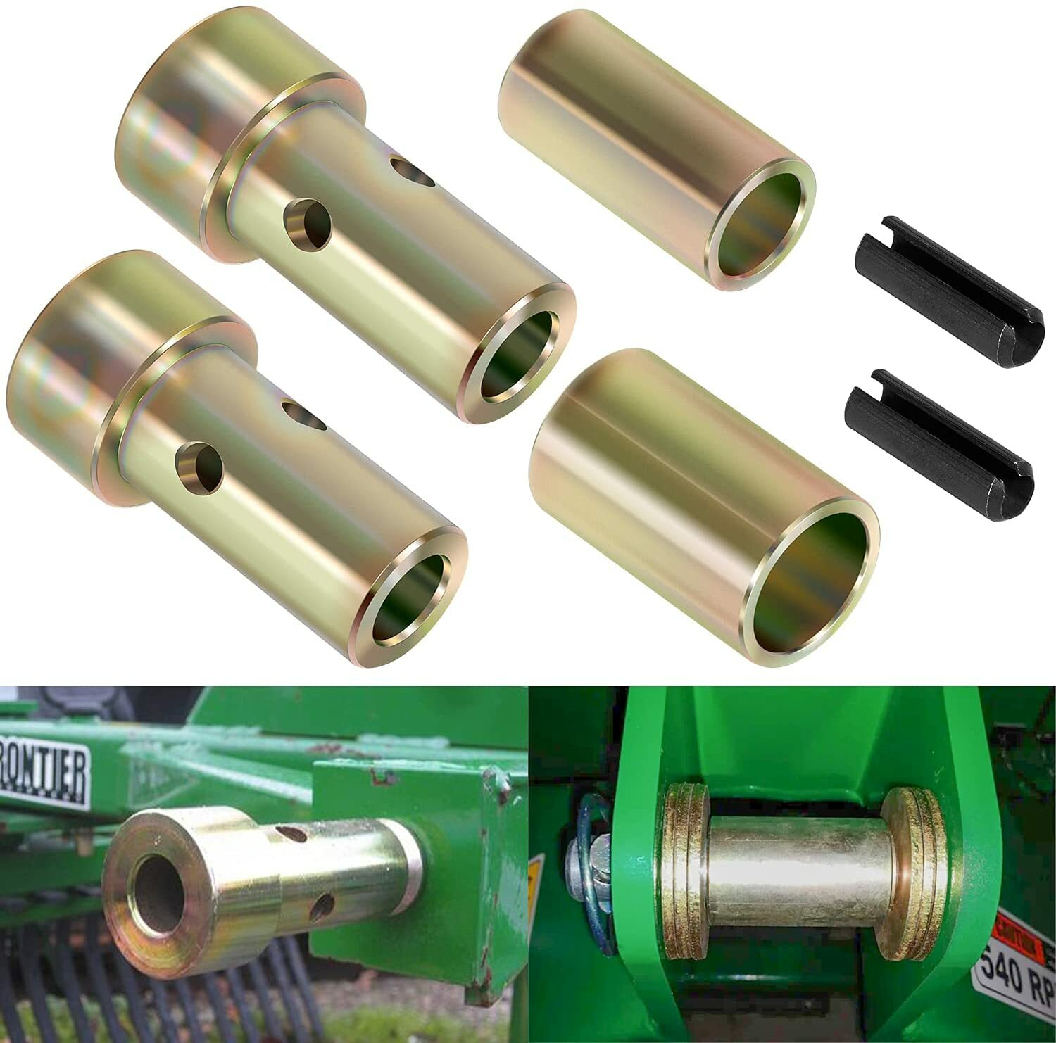 TK95029 Cat 1 Quick Hitch Adapter Bushing Kit Fits Category 1 3-Point Hitch