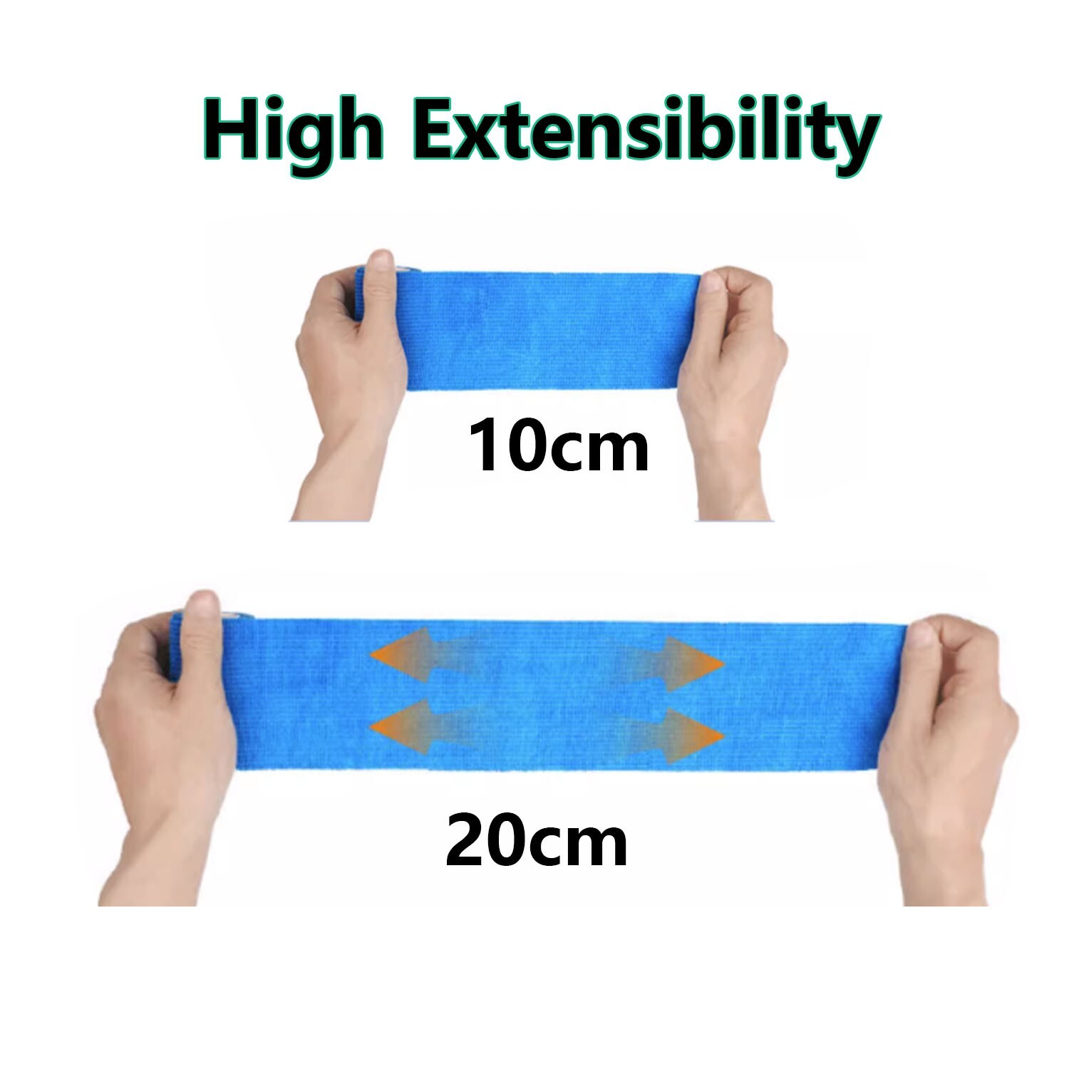 15 Pack Self Adhesive Bandage Wrap 2 Inch x 5 Yards Non-Woven Bandage,Vet Wrap