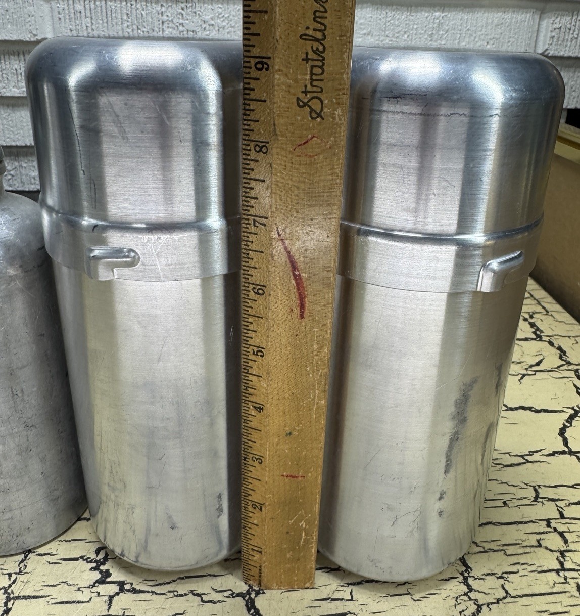 VTG Sigg Aluminum Fuel Bottle & Storage Container Mixed Lot Switzerland