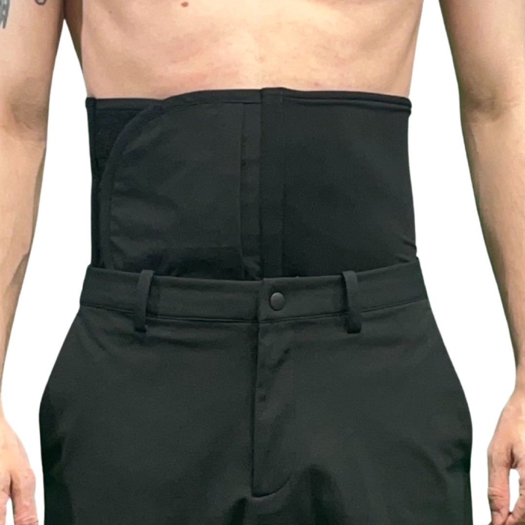 Elite Ostomy Support Belt, Black, For Colostomy & ileostomy bag support, Unisex