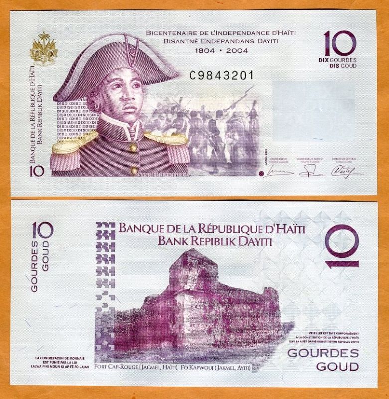 Haiti, 10 Gourdes, 2006, P-272b, Commemorative, UNC