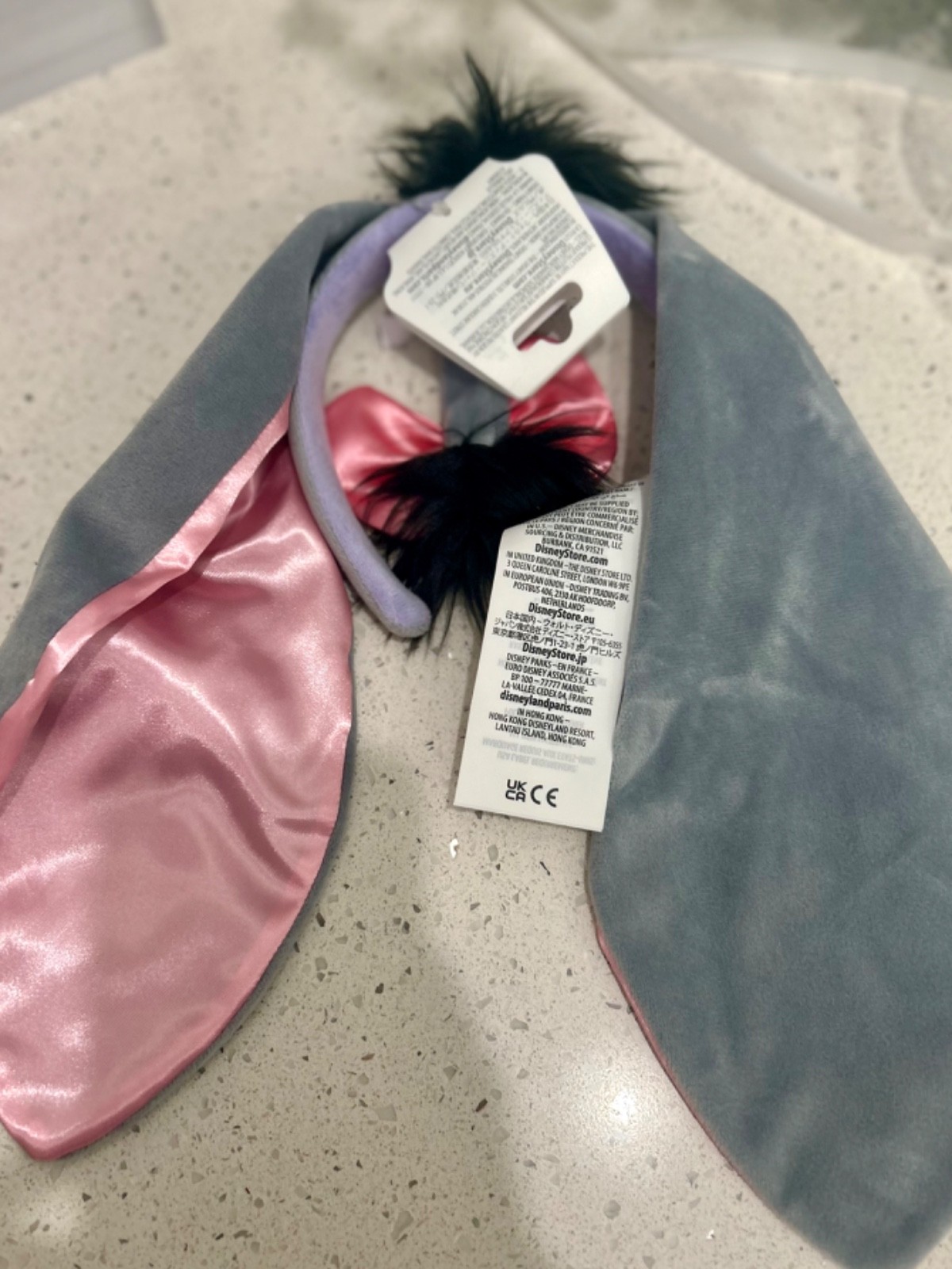 2025 Disney Parks Eeyore Winnie The Pooh I Am Eeyore Ears Headband NEW
