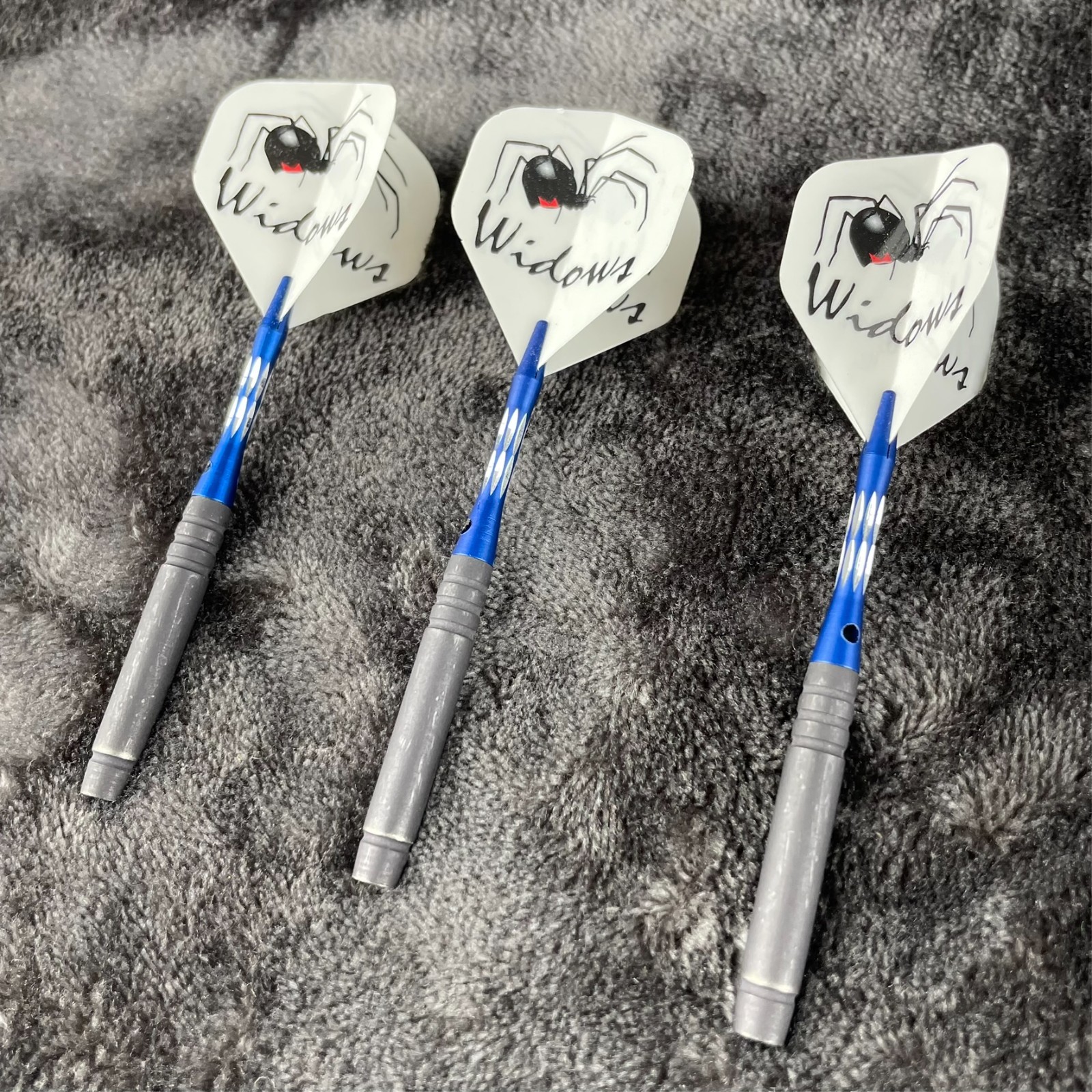 LaserDarts 20g Black Widows Smooth Ringed Barrel Soft Tip