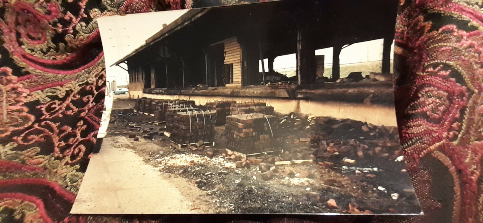Antique Paving Paver Street Brick, Townsend Block ZO With 1906 Date Of Laydown.