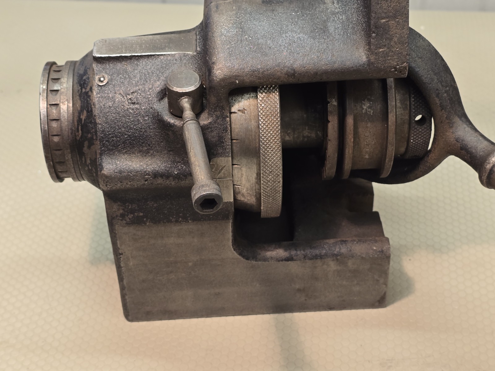 Original HV-4 Hardinge 5C Collet Indexer Machinist Fixture Made in USA!