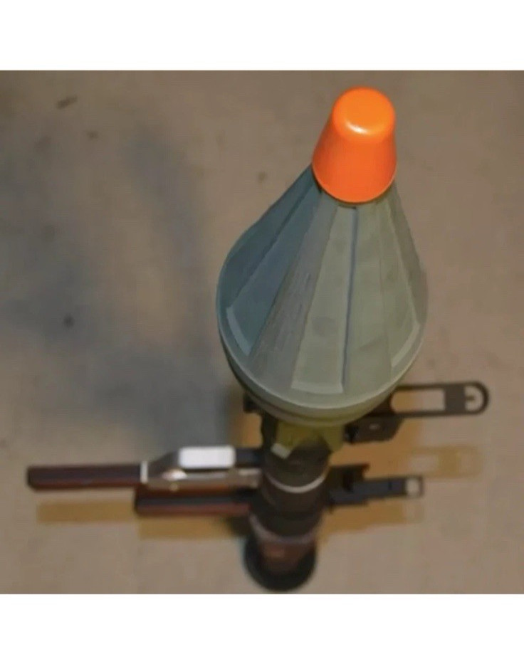 Full-Size RPG-7 Replica Prop – PVC Reinforced, Painted orange tip Not Weathered