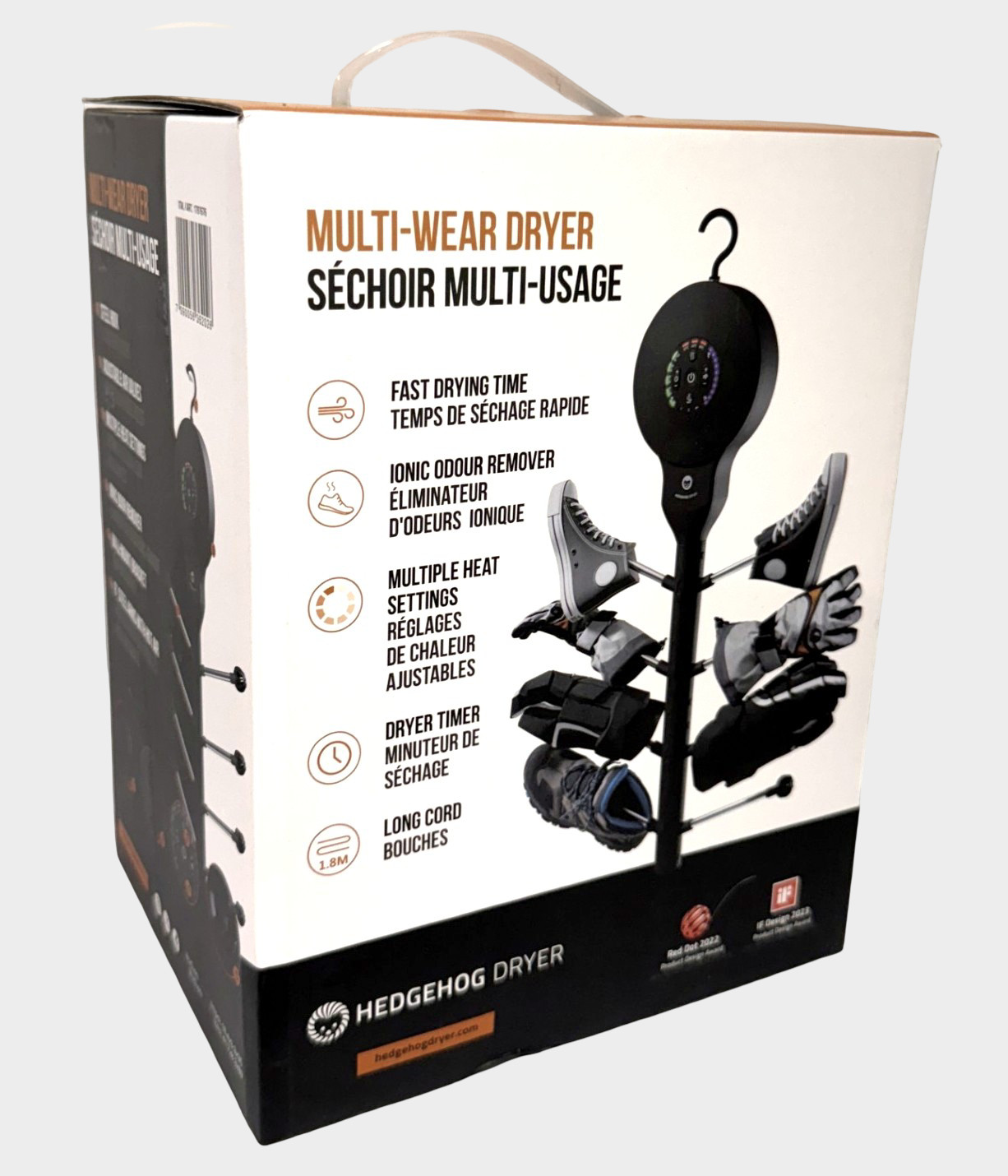 Hedgehog Multi Wear Hanging Dryer with Adjustable Heat and Fan Setting