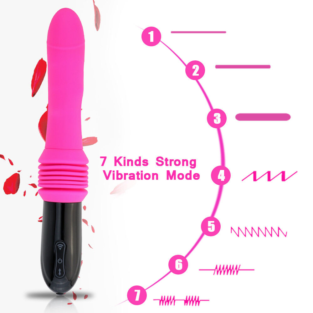 Automatic Thrusting Dildo Sex Machine for Women Hands-Free Sex Toys Telescopic