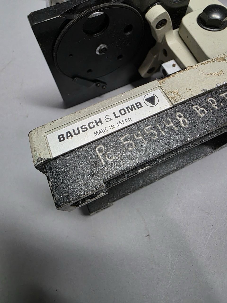 BAUSCH & LOMB JAPAN VINTAGE SLIDE MICROSCOPE- AS IS