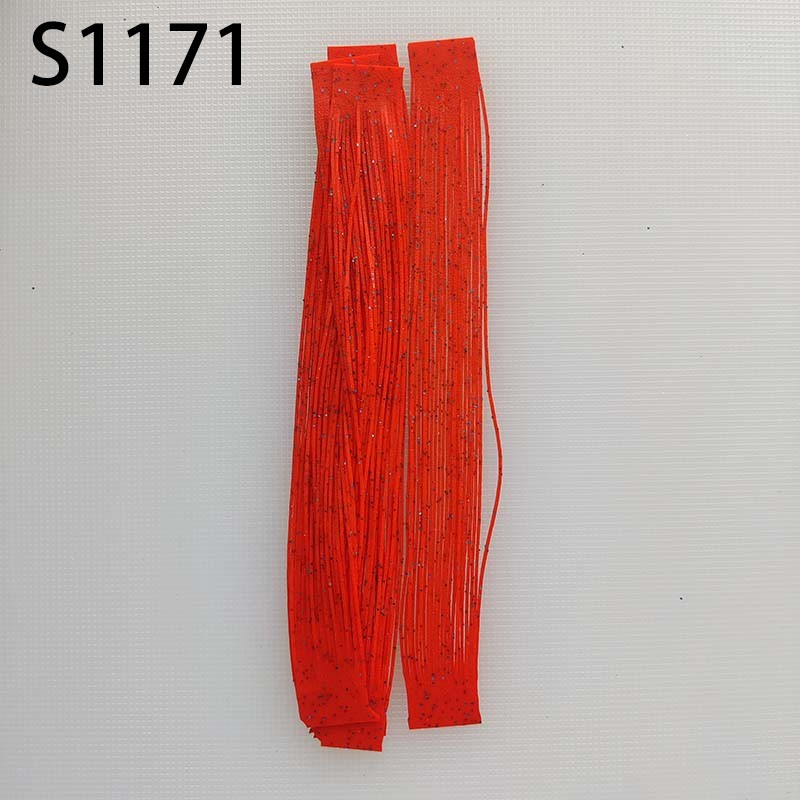 Std1159-1192 Silicone Skirt Tab Replacement Material Jig Lure Skirts 100ct