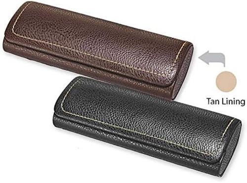 Feducci MOZART Executive Hard Eyeglass Case (Medium) Tailored Padded Syn.Leather