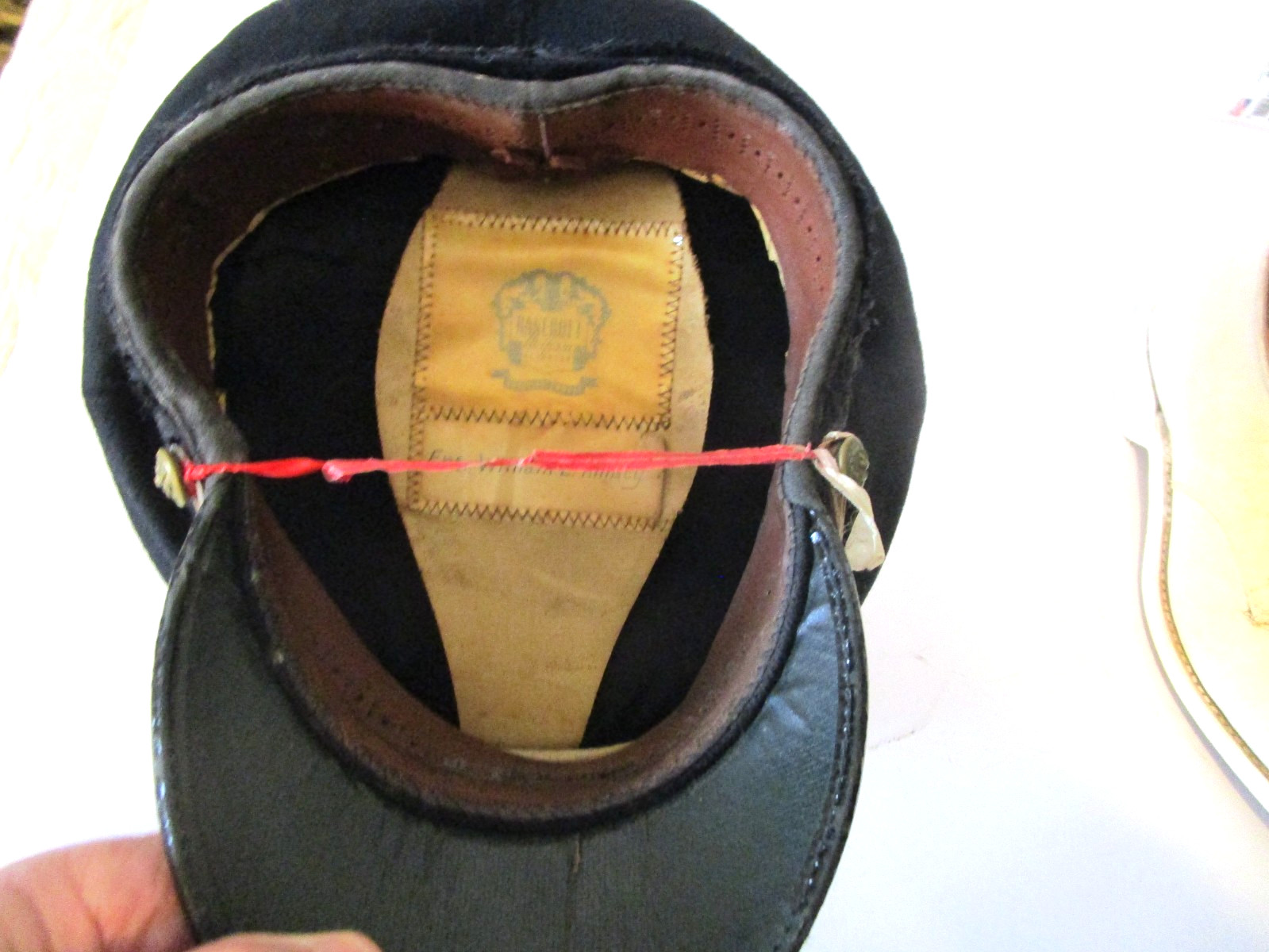 Pre WW2 Navy Ensign's Visor ID'ed