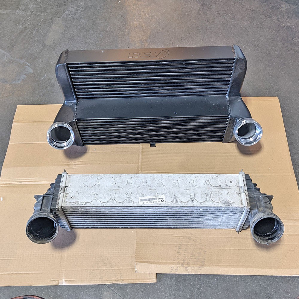 Rev9 Front Mount Intercooler Upgrade Kit Race Spec for X5 xDrive35i xDrive35d...