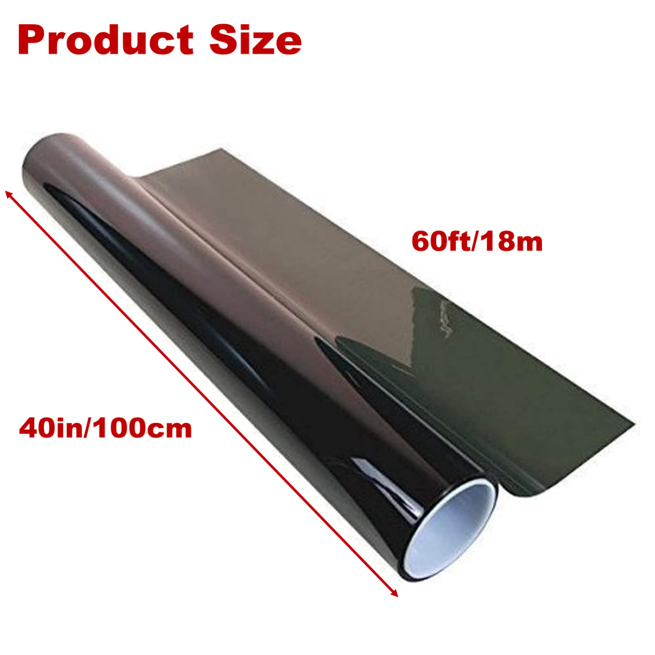 Premium Nano Ceramic Window Film 15% VLT 40" x 60' ft Tint Roll Car Home Glass
