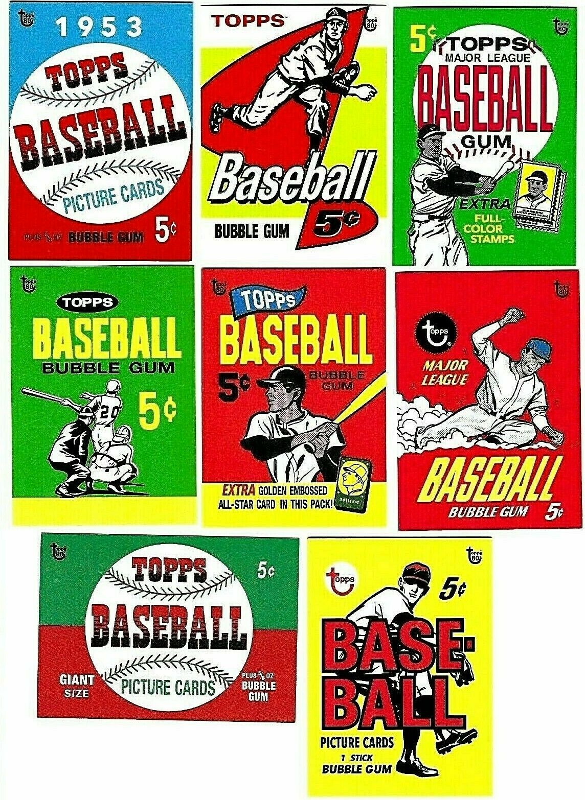 1952 Unopened Card Chase Box-21 Pack, + Auto + 2 Cards From The 1950/60's