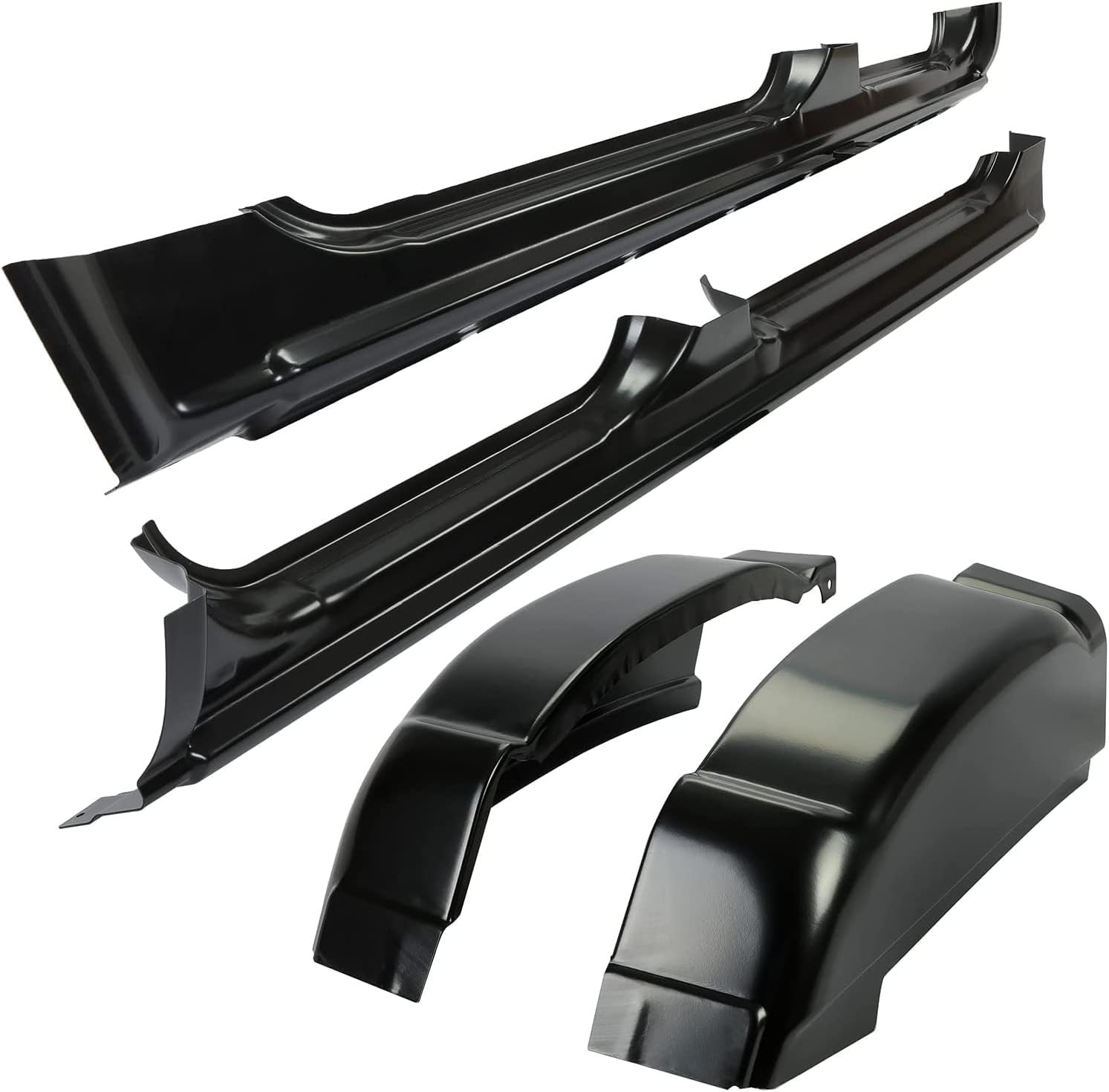 Outer Rocker Panels & Cab Corners Compatible with 1999-2007 Chevy GMC Silverado