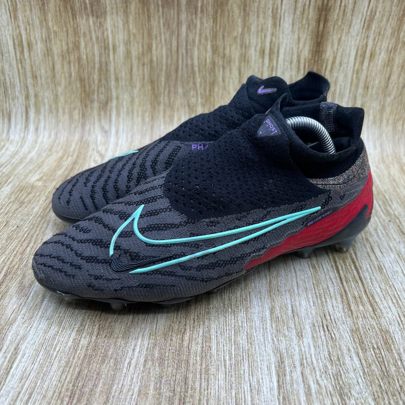 Nike Phantom GX Elite DF AG "NBY" Men's 6 Women's 7.5 Black Cleats DX5266-900